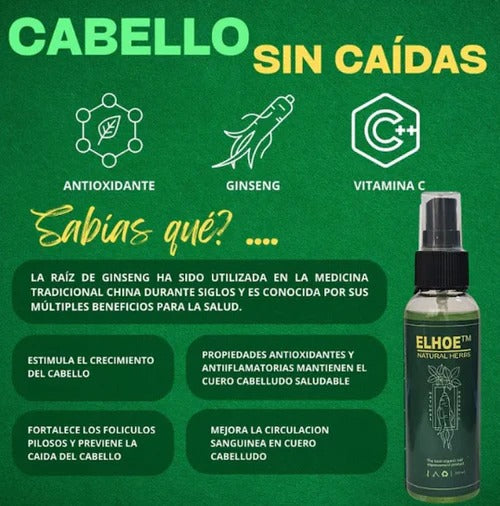 Tonico Capilar para crecimiento